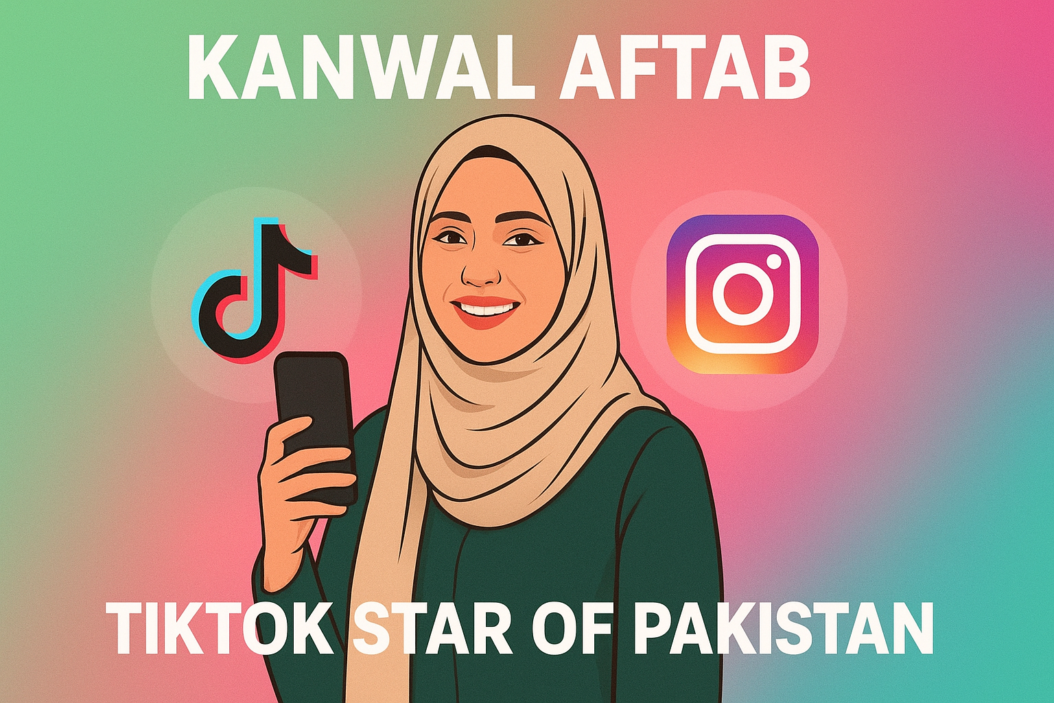 Young TikTok Creators from Pakistan